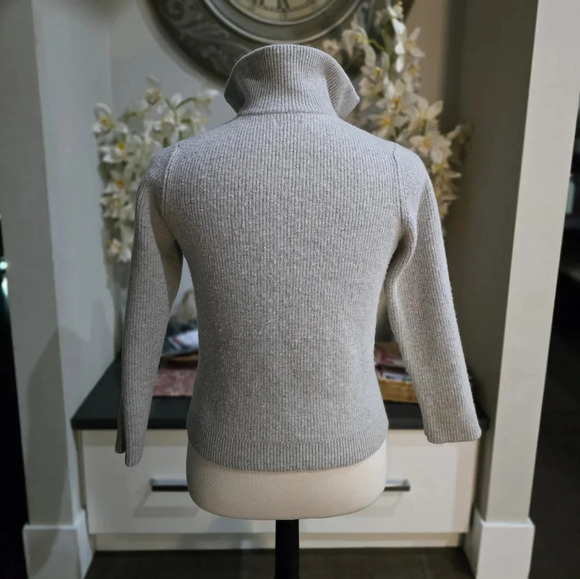 Shrunken Massimo Dutti Wool Sweater - Picture 5 of 10